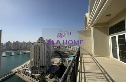 Penthouse - 3 Bedrooms - 5 Bathrooms for rent in Floresta Gardens - Floresta Gardens - The Pearl Island - Doha