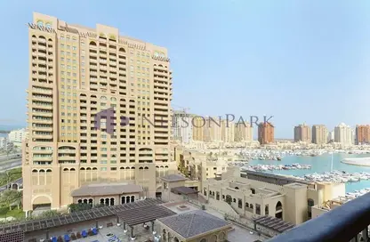 Apartment - 2 Bedrooms - 3 Bathrooms for rent in Tower 7 (Ferrari Tower) - Porto Arabia - The Pearl Island - Doha