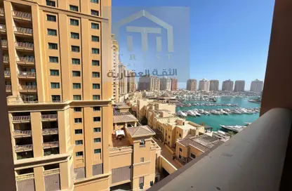 Apartment - 1 Bedroom - 2 Bathrooms for rent in Porto Arabia Townhouses - Porto Arabia - The Pearl Island - Doha