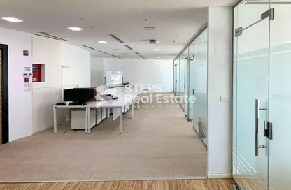 Office Space - Studio - 3 Bathrooms for rent in Palm Tower B - Palm Towers - West Bay - Doha