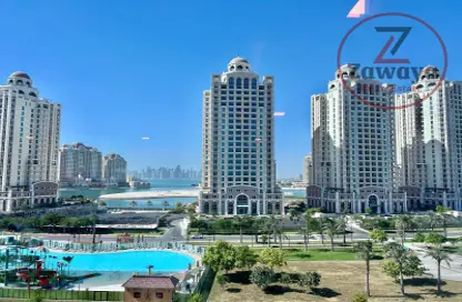 Apartment - 3 Bedrooms - 4 Bathrooms for rent in Giardino Village - The Pearl Island - Doha