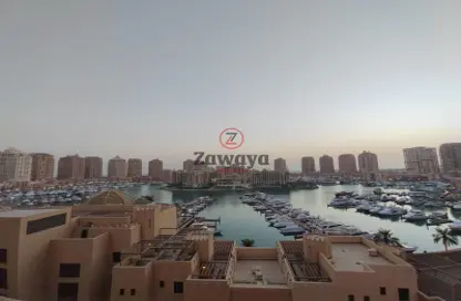 Apartment - 1 Bathroom for rent in Tower 16 - Porto Arabia - The Pearl Island - Doha