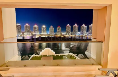 شقة - 3 غرف نوم - 4 حمامات للبيع في فيفا غرب - فيفا بحرية - جزيرة اللؤلؤة - الدوحة