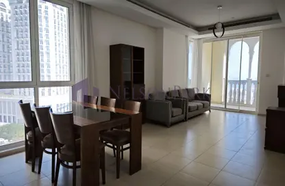 Apartment - 2 Bedrooms - 3 Bathrooms for rent in Viva Bahriyah - The Pearl Island - Doha