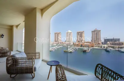 شقة - 2 غرف نوم - 3 حمامات للبيع في The St. Regis Marsa Arabia Island - Marsa Arabia - جزيرة اللؤلؤة - الدوحة