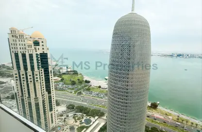 Office Space - Studio - 1 Bathroom for sale in Palm Towers - West Bay - Doha