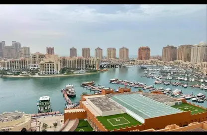 Apartment - 1 Bathroom for rent in Porto Arabia - The Pearl Island - Doha