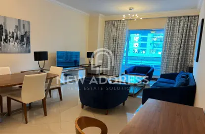 Apartment - 1 Bedroom - 2 Bathrooms for rent in Al Asmakh Tower - West Bay - Doha