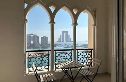 Apartment - 2 Bedrooms - 2 Bathrooms for rent in Viva West - Viva Bahriyah - The Pearl Island - Doha