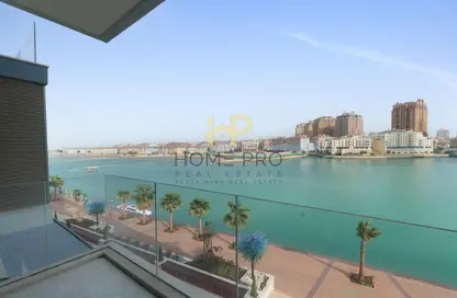 Apartment - 1 Bedroom - 2 Bathrooms for rent in Crystal Residence - The Pearl Island - Doha