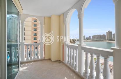 Apartment - 2 Bedrooms - 4 Bathrooms for sale in Viva East - Viva Bahriyah - The Pearl Island - Doha