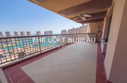 Apartment - 3 Bedrooms - 5 Bathrooms for rent in Marina Gate - Porto Arabia - The Pearl Island - Doha