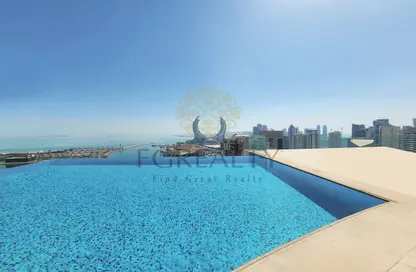 Apartment - 2 Bedrooms - 2 Bathrooms for rent in FJ9 Residential Tower - Marina District - Lusail