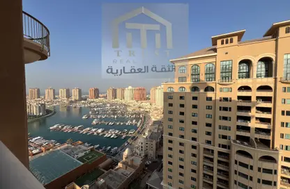 Apartment - 1 Bedroom - 2 Bathrooms for rent in La Croisette - Porto Arabia - The Pearl Island - Doha