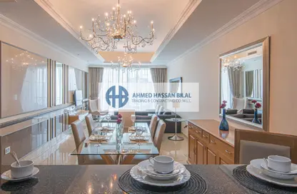 Apartment - 2 Bedrooms - 3 Bathrooms for rent in Bilal Pearl Suites - Viva Bahriyah - The Pearl Island - Doha