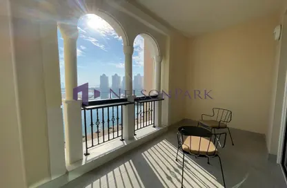 Apartment - 1 Bedroom - 2 Bathrooms for rent in Viva West - Viva Bahriyah - The Pearl Island - Doha