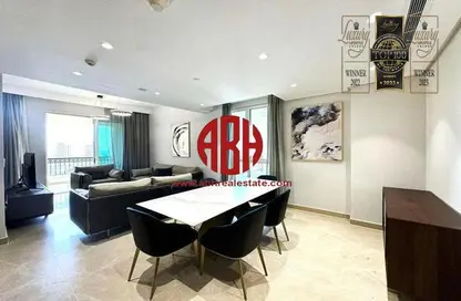 Apartment - 2 Bedrooms - 3 Bathrooms for rent in Imperial Amber - Viva Bahriyah - The Pearl Island - Doha