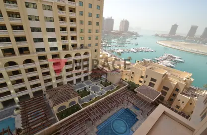 Apartment - 1 Bathroom for sale in West Porto Drive - Porto Arabia - The Pearl Island - Doha