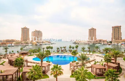 شقة - 2 غرف نوم - 3 حمامات للايجار في The St. Regis Marsa Arabia Island - Marsa Arabia - جزيرة اللؤلؤة - الدوحة