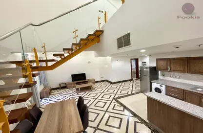 Duplex - 1 Bedroom - 2 Bathrooms for rent in Fox Hills A13 - Fox Hills - Lusail