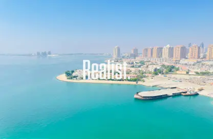 Apartment - 2 Bathrooms for rent in Viva West - Viva Bahriyah - The Pearl Island - Doha