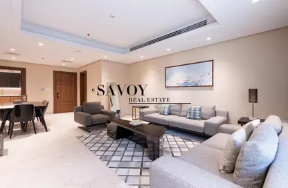 Apartment - 3 Bedrooms - 4 Bathrooms for rent in Savoy Residences - Fox Hills - Fox Hills - Lusail