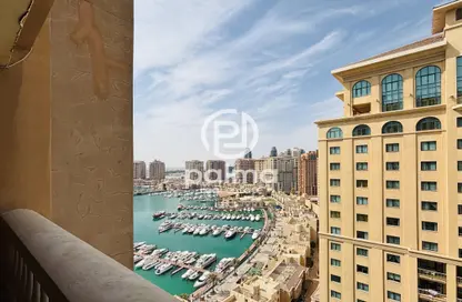 Apartment - 2 Bedrooms - 2 Bathrooms for rent in East Porto Drive - Porto Arabia - The Pearl Island - Doha