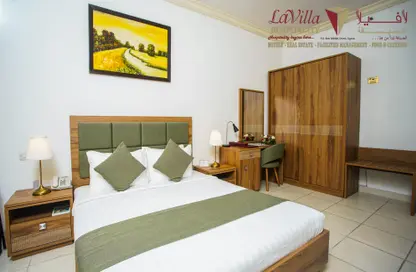 Room / Bedroom image for: Hotel Apartments - 1 Bedroom - 1 Bathroom for rent in Old Al Ghanim - Al Ghanim - Doha, Image 1