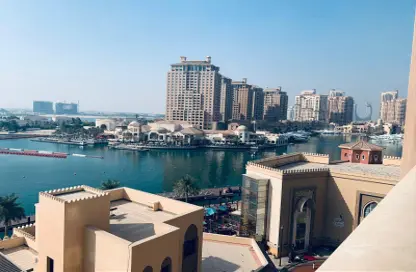 Apartment - 2 Bedrooms - 2 Bathrooms for rent in East Porto Drive - Porto Arabia - The Pearl Island - Doha