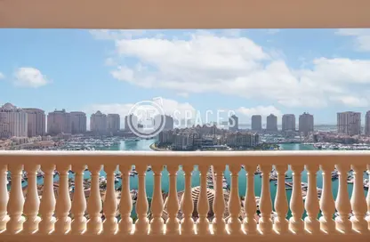 Apartment - 3 Bedrooms - 4 Bathrooms for rent in East Porto Drive - Porto Arabia - The Pearl Island - Doha