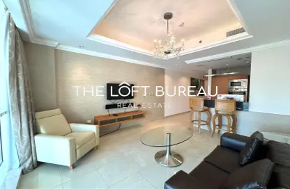 Apartment - 1 Bedroom - 1 Bathroom for rent in Viva West - Viva Bahriyah - The Pearl Island - Doha