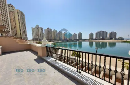 Apartment - 3 Bedrooms - 5 Bathrooms for rent in Viva West - Viva Bahriyah - The Pearl Island - Doha