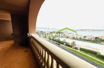 Apartment - 1 Bedroom - 2 Bathrooms for rent in East Porto Drive - Porto Arabia - The Pearl Island - Doha