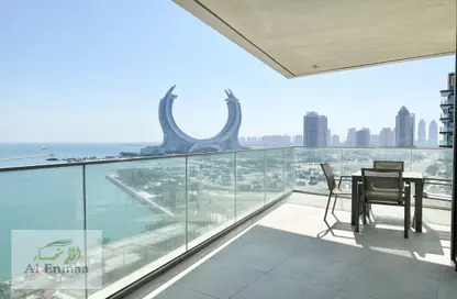 Apartment - 2 Bedrooms - 3 Bathrooms for rent in Jawharat Lusail - Marina District - Lusail