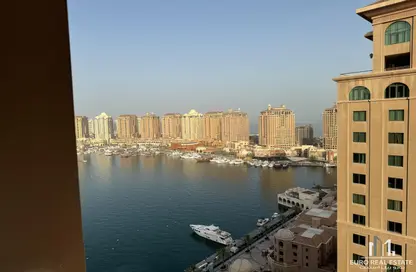 Apartment - 1 Bedroom - 2 Bathrooms for rent in East Porto Drive - Porto Arabia - The Pearl Island - Doha