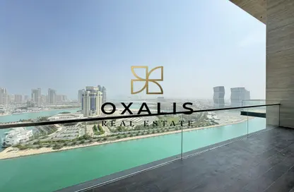 Apartment - 2 Bedrooms - 4 Bathrooms for rent in Lusail Residence - Marina District - Lusail