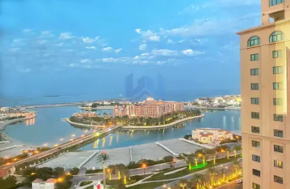 Apartment - 1 Bedroom - 2 Bathrooms for rent in East Porto Drive - Porto Arabia - The Pearl Island - Doha