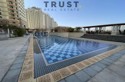 Apartment - 1 Bedroom - 2 Bathrooms for rent in Viva West - Viva Bahriyah - The Pearl Island - Doha