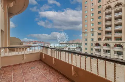 Apartment - Studio - 1 Bathroom for rent in East Porto Drive - Porto Arabia - The Pearl Island - Doha