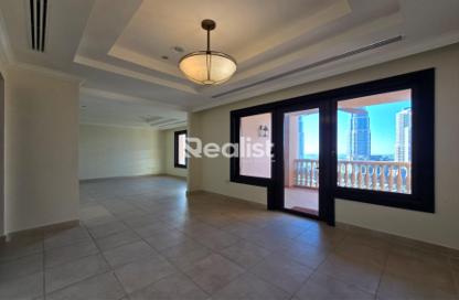 Apartment - 2 Bedrooms - 3 Bathrooms for rent in East Porto Drive - Porto Arabia - The Pearl Island - Doha