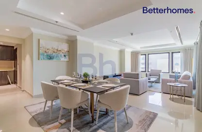 Apartment - 1 Bedroom - 2 Bathrooms for rent in Tower 17 - Porto Arabia - The Pearl Island - Doha