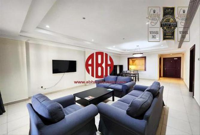 Apartment - 2 Bedrooms - 3 Bathrooms for sale in East Porto Drive - Porto Arabia - The Pearl Island - Doha