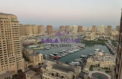 Apartment - 3 Bedrooms - 4 Bathrooms for rent in East Porto Drive - Porto Arabia - The Pearl Island - Doha