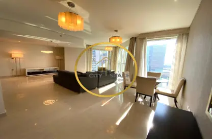 Apartment - 2 Bedrooms - 3 Bathrooms for rent in Burj DAMAC Marina - Marina District - Lusail