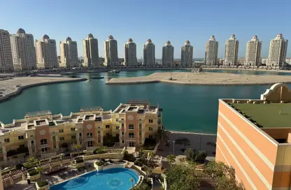 Apartment - 1 Bedroom - 2 Bathrooms for sale in Porto Arabia Townhouses - Porto Arabia - The Pearl Island - Doha