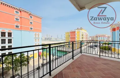 Apartment - 1 Bedroom - 2 Bathrooms for rent in Qanat Quartier - The Pearl Island - Doha