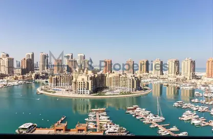 Penthouse - 5 Bedrooms - 7+ Bathrooms for sale in West Porto Drive - Porto Arabia - The Pearl Island - Doha