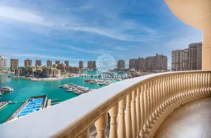 Apartment - 3 Bedrooms - 4 Bathrooms for sale in East Porto Drive - Porto Arabia - The Pearl Island - Doha