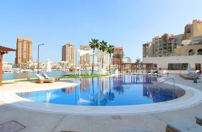 دوبلكس - 4 غرف نوم - 5 حمامات للايجار في The St. Regis Marsa Arabia Island - Marsa Arabia - جزيرة اللؤلؤة - الدوحة