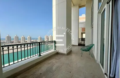 Apartment - 5 Bedrooms - 5 Bathrooms for rent in Viva Bahriyah - The Pearl Island - Doha